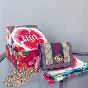Gucci card carrying bag